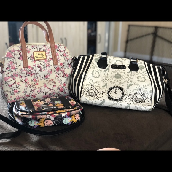 Loungefly Handbags - Disney Marie & Cinderella XBody Bags